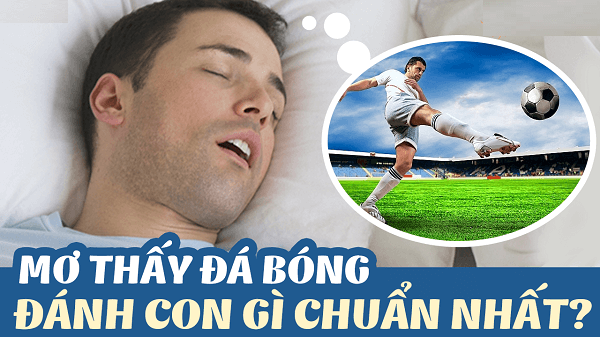 Mơ thấy đá bóng đánh con gì, số mấy may mắn?