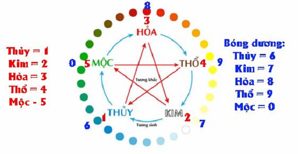 Phân tích quy luật âm dương trong ngũ hành